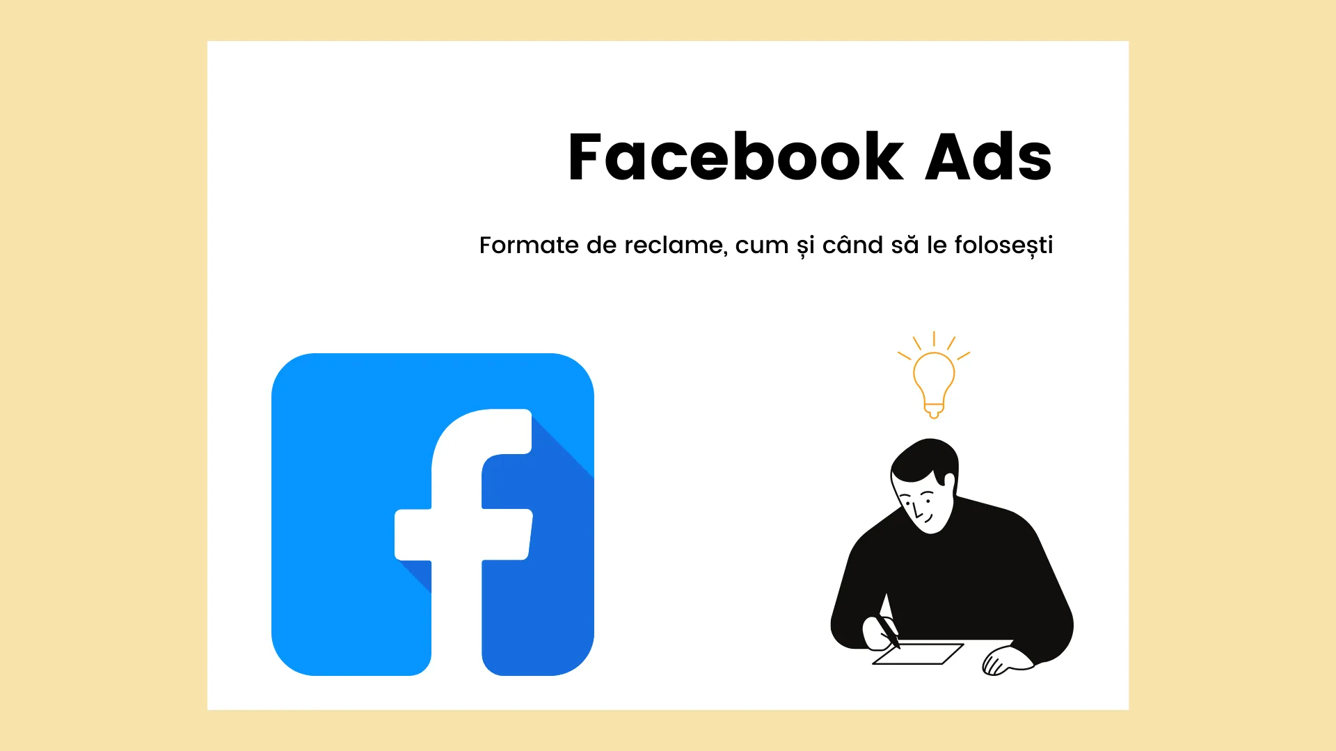 facebook ads formate de reclame