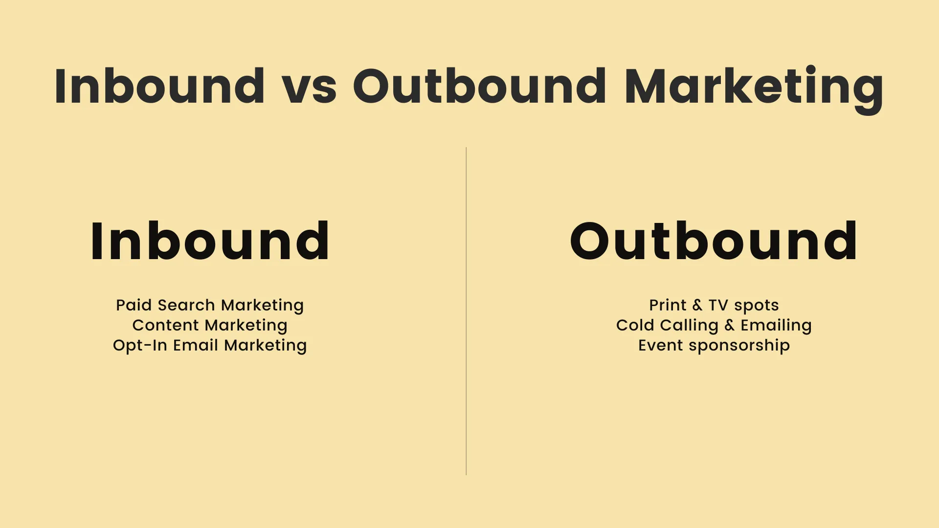 inbound vs outbound concluzie