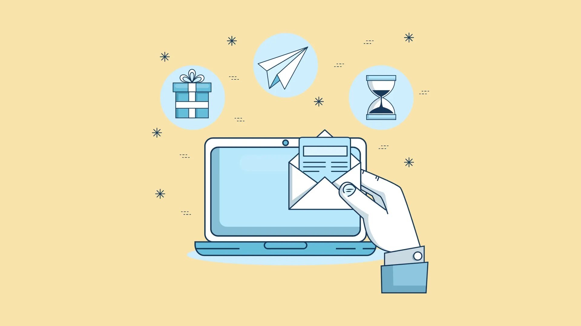 cum scrii un welcome email